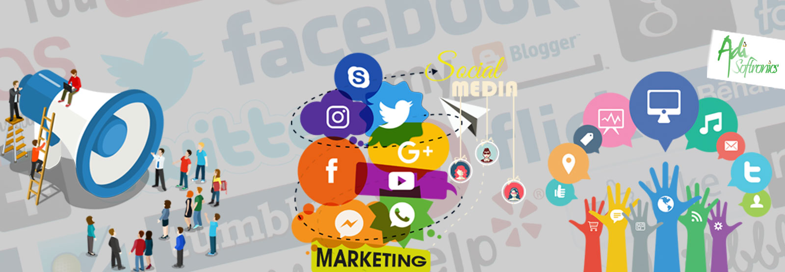 Social Media Marketing in Delhi - Web Development Company - AdiSoftronics
