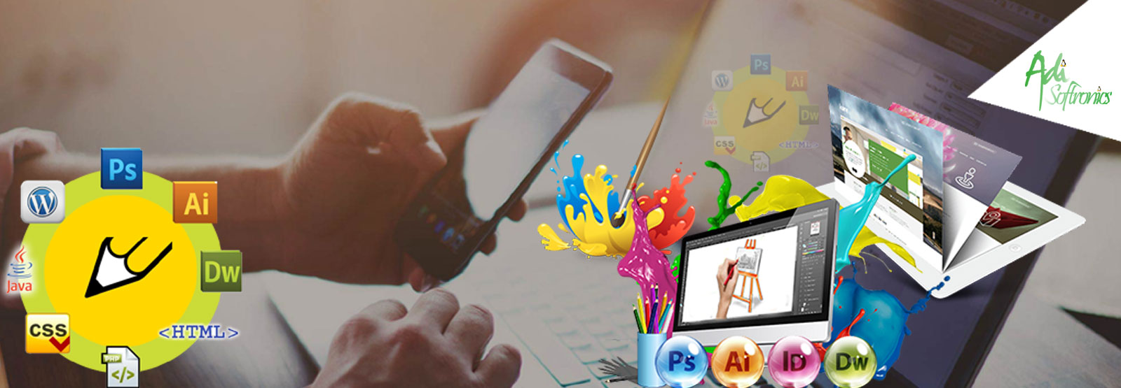 Static Website Designing Company In Delhi - Adisoftronics