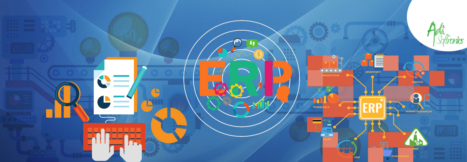ERP Software Development Company In Delhi - Adisotronics